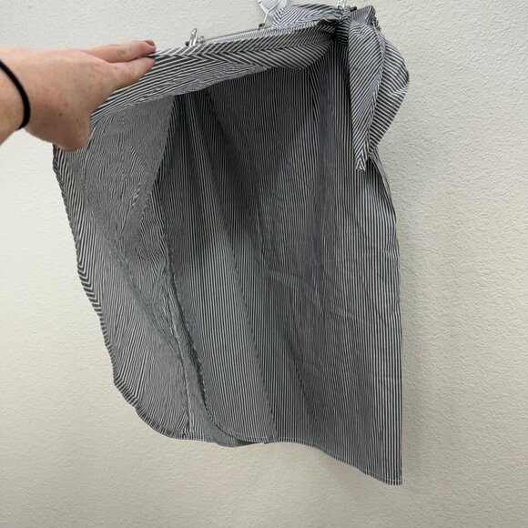 Chaps Summer Grp 3 Stripe Wrap Tie Skirt Womens size 14 NEW - Picture 3 of 9